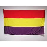 AZ FLAG Bandera ESPAÑA Republicana SIN Escudo 150x90cm para Palo - Bandera DE...