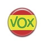 VOX Esp : Partidos Politicos, Pinback Button Badge 1.50 Inch (38mm)