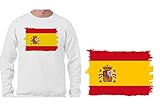 MERCHANDMANIA Sudadera Bandera ESPAÑA Pais Unido Sweatshirt