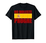 Camiseta de Vox No Moleste Progre Bandera de España Camiseta