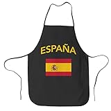 Delantales Bandera España, Chef Delantal Poliester Cocina Delantal Durable...