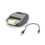 Detectalia D7X - Detector automático de billetes falsos con cable de...