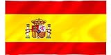 Hogaltia Bandera de España para Exterior | 90x60 cm | Bandera selección...