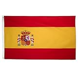 Ericraft Bandera de España Grande 90x150cms Bandera de España balcón para...