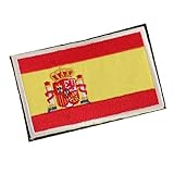 Placa Frontera De La Bandera Nacional De España Hecho A Mano De La Bandera...