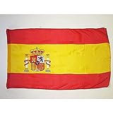AZ FLAG Bandera de ESPAÑA 90x60cm para un Palo - Bandera ESPAÑOLA 60 x 90 cm...