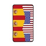 FInpan Toalla de playa con la bandera de España americana, toalla de baño...