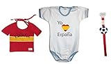 Zigozago - Campeonato Mundial España set compuesto por babero + Body bebe +...