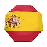 DEZIRO Bandera de España tres pliegues al aire libre?Paraguas automático...