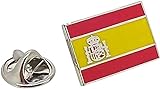 Gemelolandia | Pin de Solapa Bandera España con escudo 20x15mm| Pines...