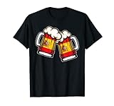 Taza de cerveza con bandera de España - Cool Spanish Beer Camiseta