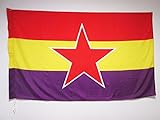 AZ FLAG Bandera ESPAÑA Republicana Estrella del EJÉRCITO Popular 150x90cm para...