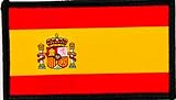 Parches Militares Bordados Bandera España con Colores Oficiales - Escudo...