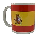 Taza de café con la bandera de España, ideal como regalo para hombres y...