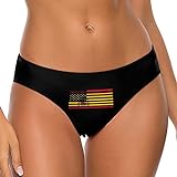 Bragas sexys con bandera de España para mujer, sin costuras, ropa interior de...