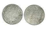 Moneda de 8 reales, fabricada por el artesano del rey, moneda española,...