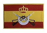 Gemelolandia | Parche Bandera de España Emblema de los Regulares 8x5 cm | Muy...