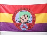 AZ FLAG Bandera de ESPAÑA Republicana Voluntarios Libertad 150x90cm para Palo -...