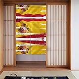 BHCASE Cortinas opacas de la bandera de España - 2 paneles de cortina/cortinas...