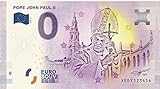 IMPACTO COLECCIONABLES Billete del Vaticano - Billete de 0 Euros del Papa Juan...