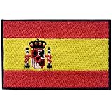 Bandera de España Español EEmblema nacional Parche Bordado de Aplicación con...